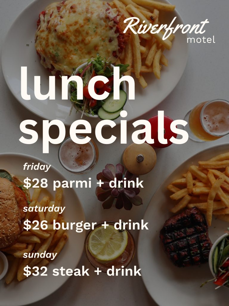 Riverfrront Motel Lunch Specials